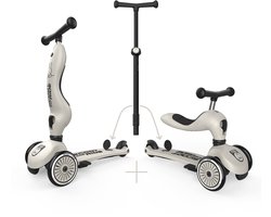 Scoot and Ride Highwaykick 1 - step - Miffy - Nijntje -wit - met duwstand