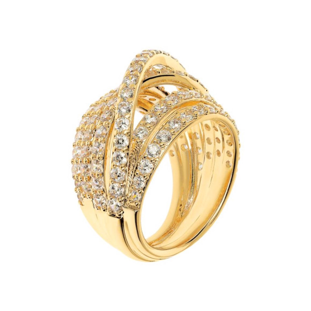 Bronzallure Golden-CZ Ring WSBZ02428Y.WR-18 Brons 58