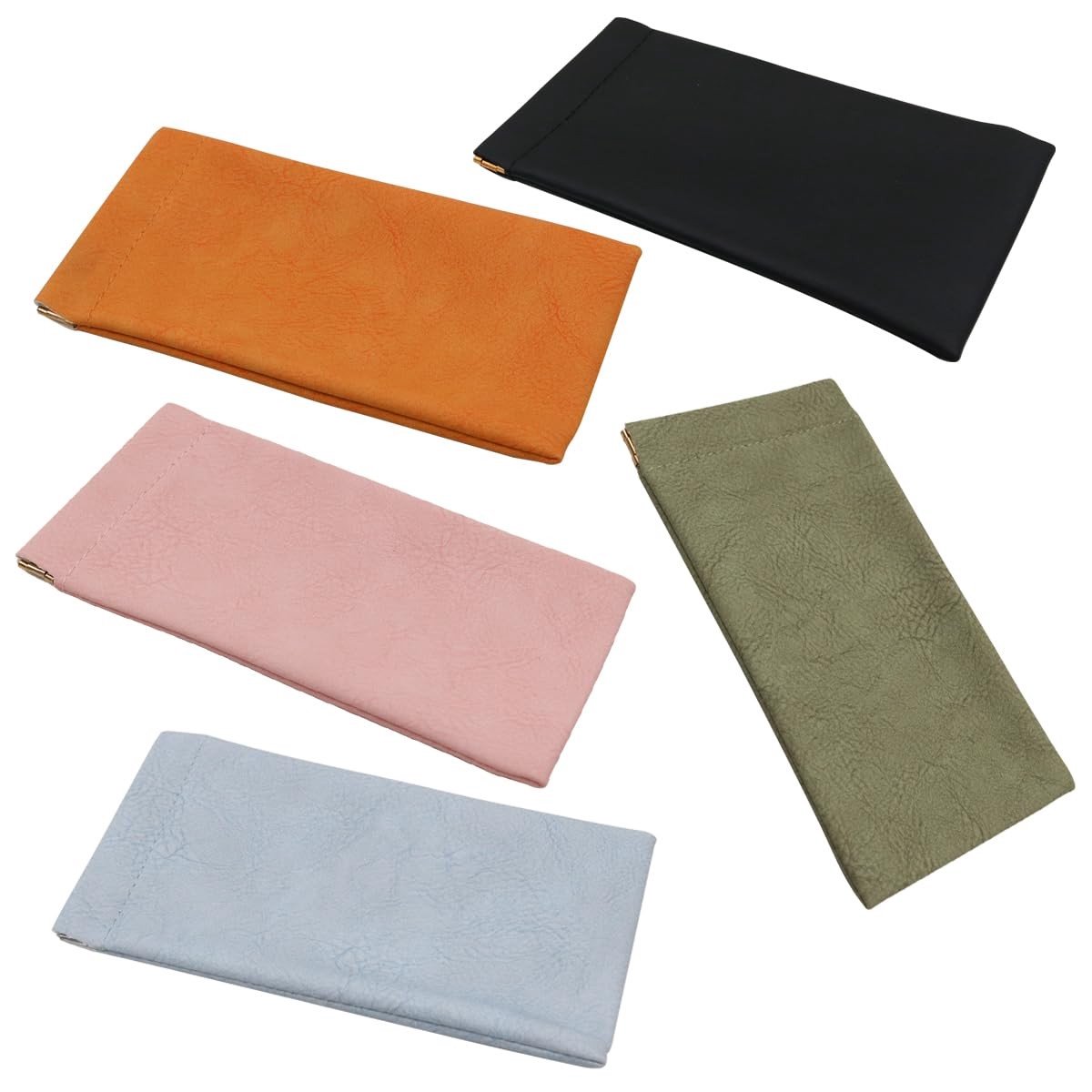 Dailygoods - Set van 5 Brillentassen voor Zonnebrillen en Accessoires