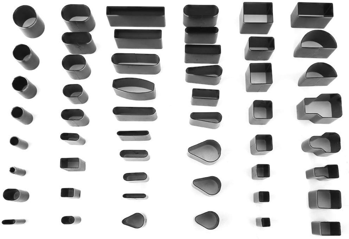 Dailygoods - Dailygoody - Holle Puncher Set - 52 Vormen - Voor Handgemaakte DIY Projecten - Lederen Snijder - Creatieve Accessoires - Geschikt voor Leerbewerking