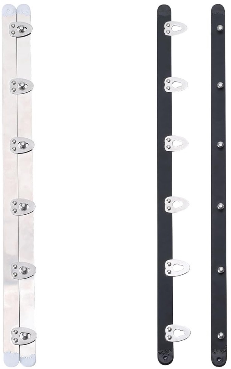 Dailygoods - Dailygoody - Korset Busk - Naaiaccessoires - Zwart & Wit - Corset Sluiting - Geschikt voor Corsetten - 12,300 cm