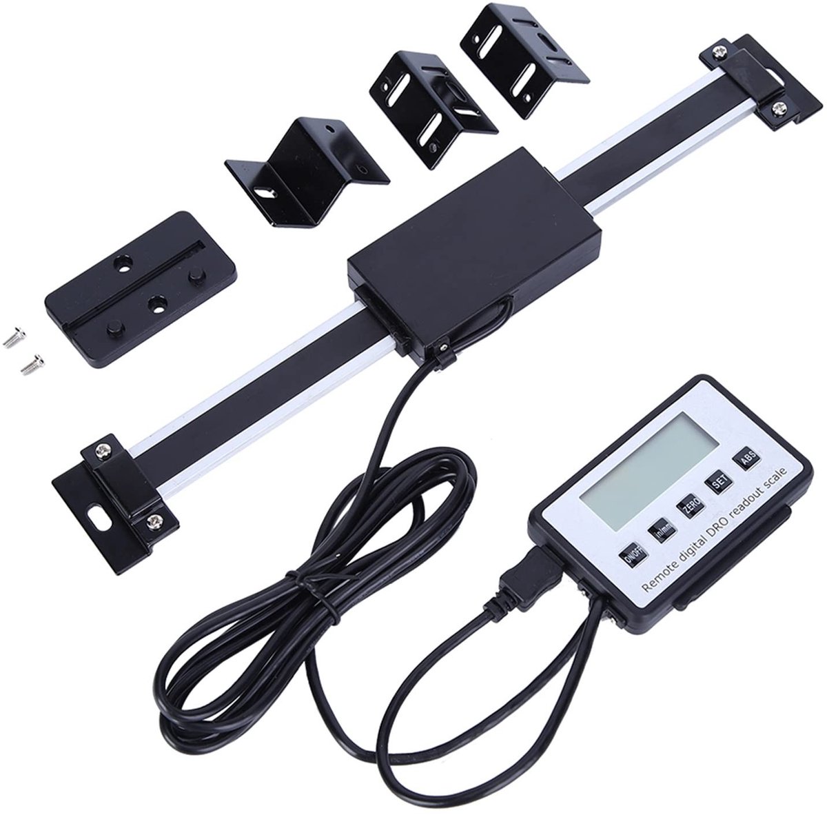 Dailygoods - Dailygoody - Digitale Lineaire Uitlezing - Nauwkeurige Afleesschaal - Geschikt voor Draaibanken en Freesmachines - 0 tot 150Mm - Digitale Draaiba