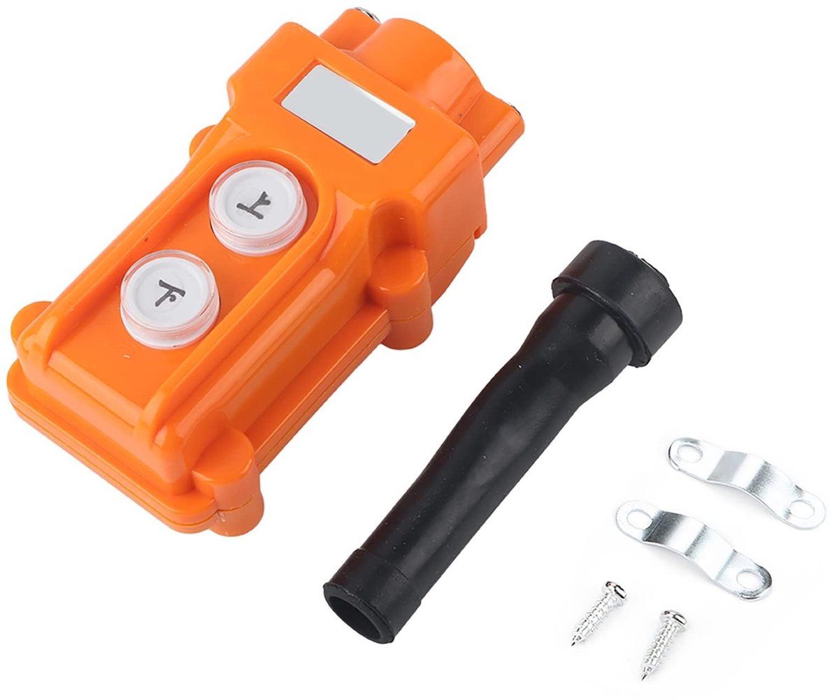 Dailygoods - Dailygoody - Controllore a sospensione - Katrol met drukknop - Waterdicht ontwerp - Compact formaat - Professionele kwaliteit - Ideaal voor industriël