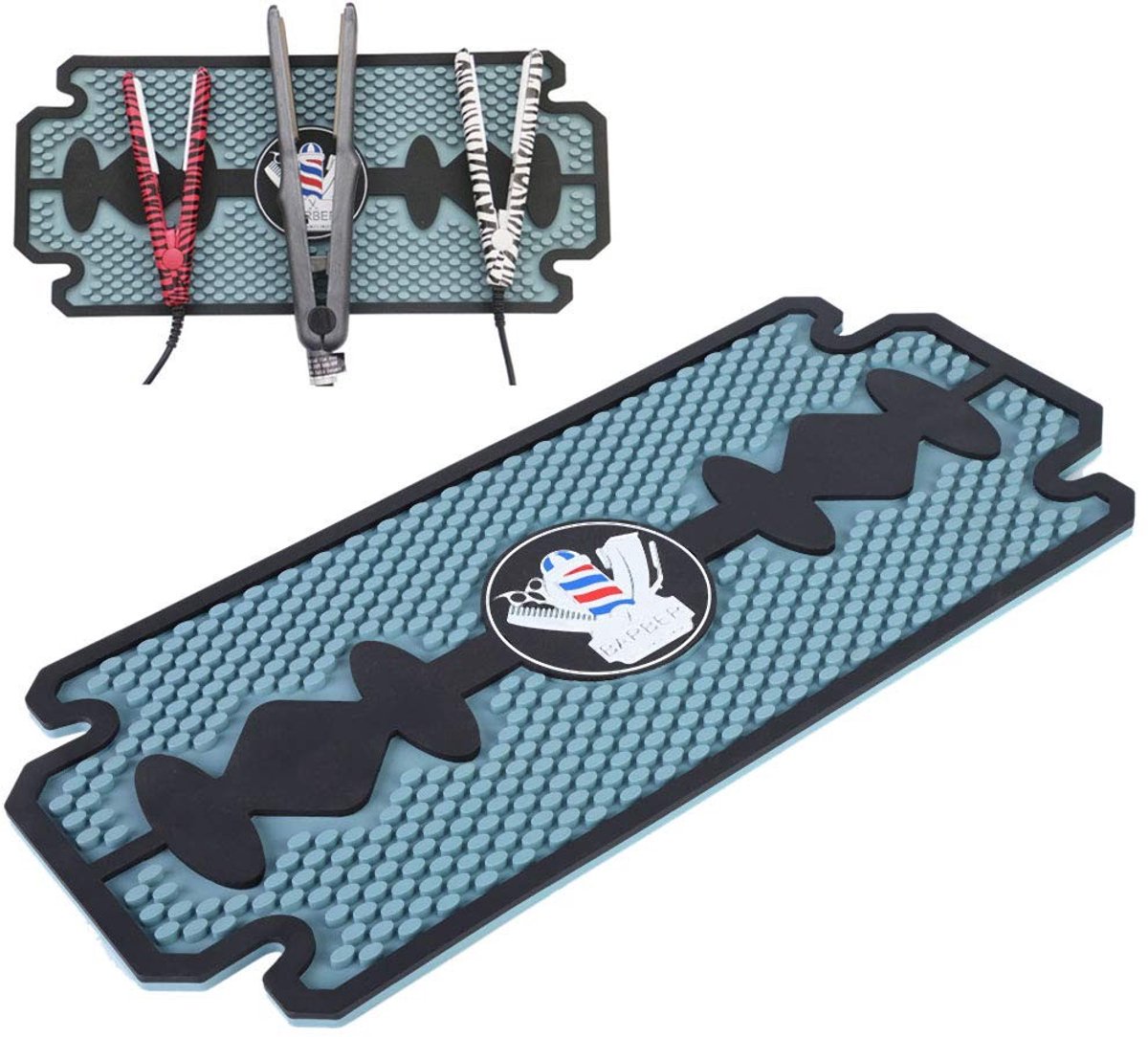 Dailygoods - Dailygoody - Hittebestendige Styling Station Mat - Siliconen Antislip Pad - Bescherming voor Stijltang en Krultang - Haarverzorging - Gereedschap voor