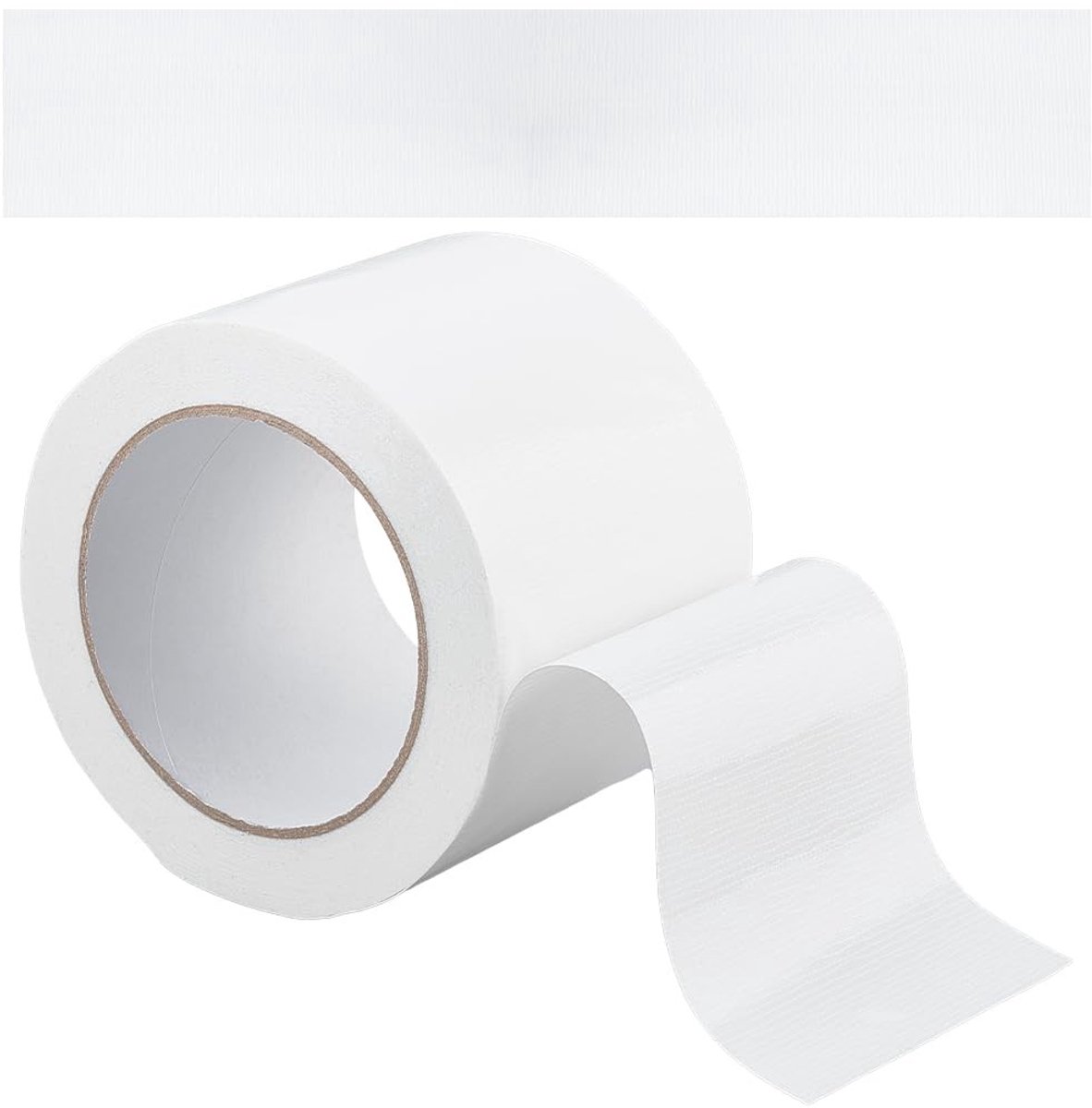 Dailygoods - Dailygoody - Boekbinder-reparatietape - Witte stof tape - Veilig en duurzaam - 80 mm breed - Ideaal voor boeken en handwerk - Gemakkelijk in gebruik