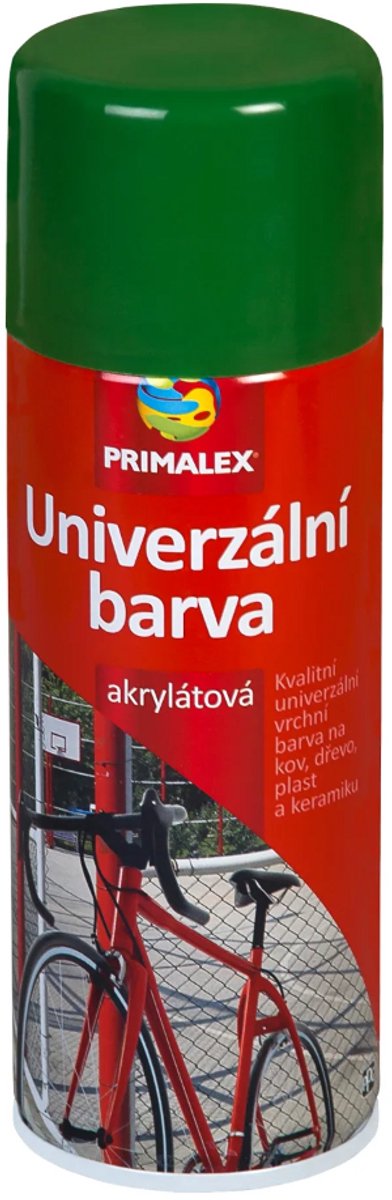 Primalex Universele verf 400ml, RAL 6001 smaragdgroen