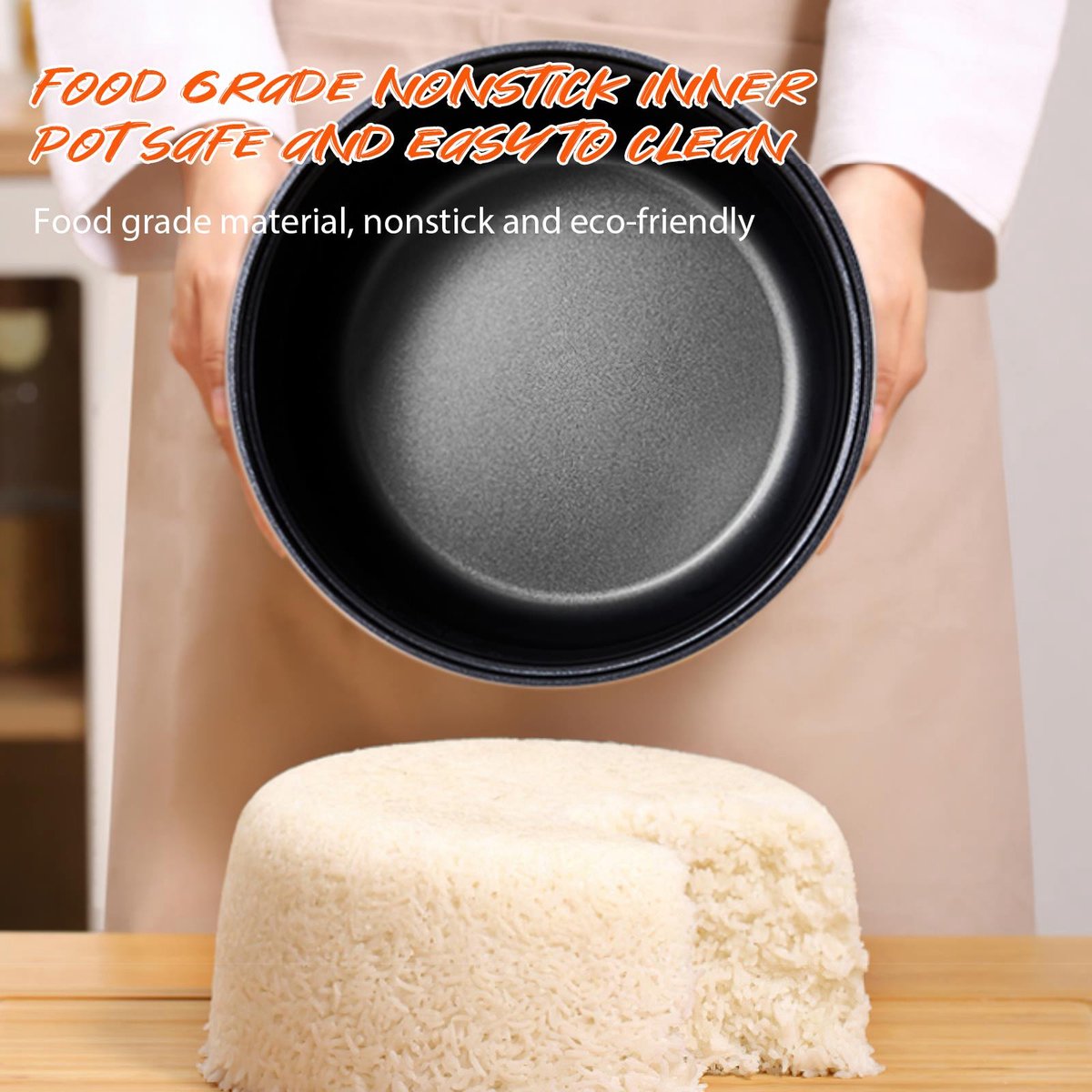 NAVOBIZ Compacte rijstkoker - Rice cooker thumbnail 4