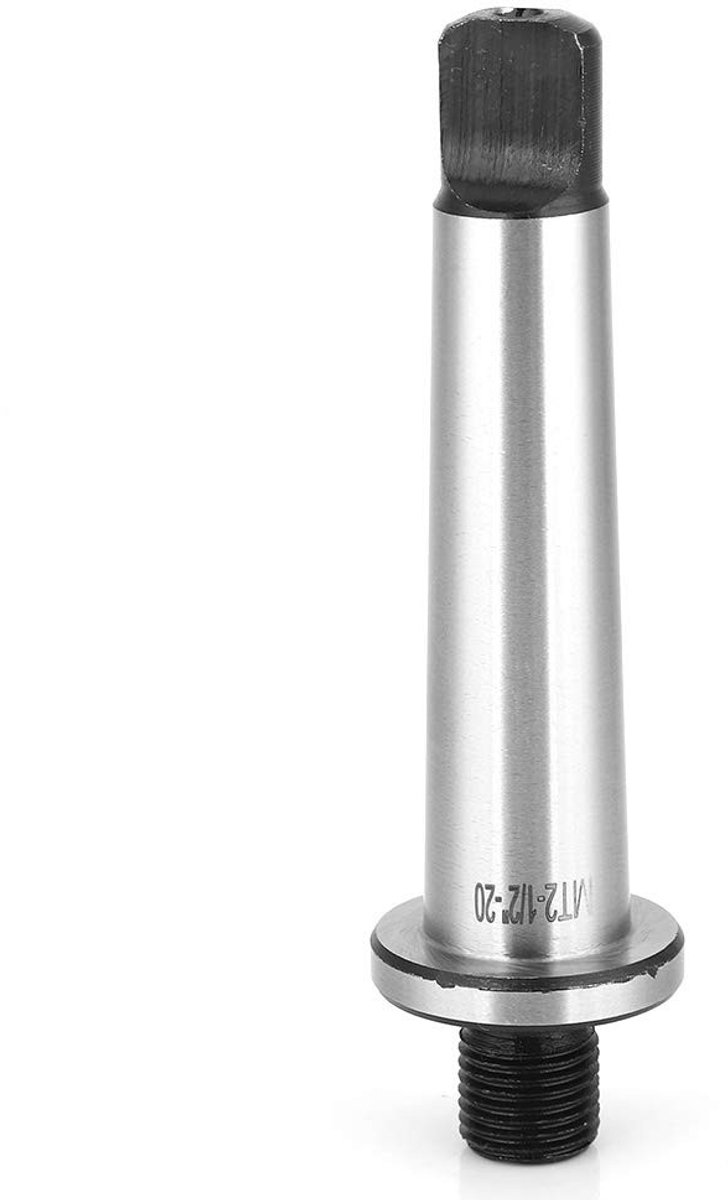 Dailygoods - Dailygoody - Saai Tool Morseconus Schacht Boorkop Arbor Adapter MT2-1/2"-20 - Duurzaam - Mangaanstaal - Voor diverse boormachines - Hoogwaardige kwali.