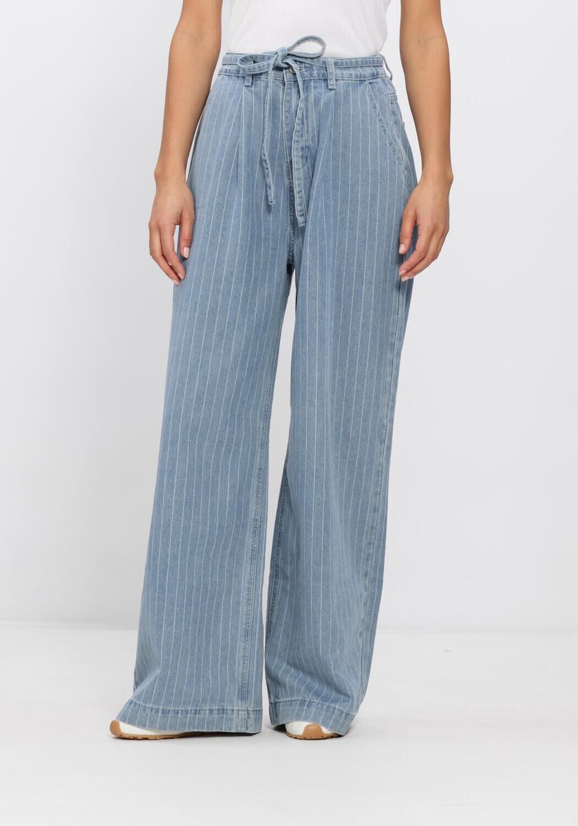 GRACE & MILA Ss2613002 Jeans Dames - Broek - Lichtblauw - Maat XL