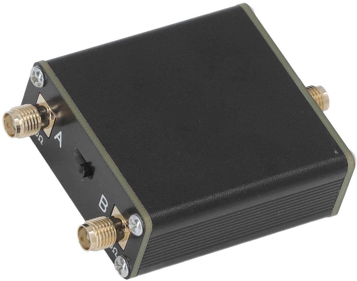Dailygoody - RF-schakelmodule - Antenne Hoogfrequente Schakelaar - Laag Verlies Hoog Rendement - Compact formaat - 10W 50Ω - Geschikt voor industriële