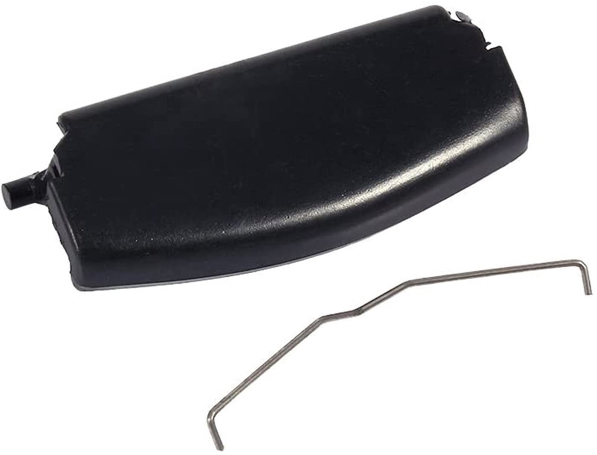 Dailygoody - Zwarte Armsteun Deksel - Console Klem - Eenvoudig te installeren - Zwart - Reparatie Accessoire - Geschikt voor Audi B6 2000-2005