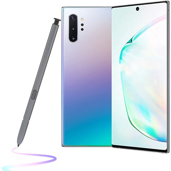 Dailygoods - Dailygoody - Stylus voor Note 10 Lite - Vervangbare Stylus Touch Pen - Grijs - 5 Penpunten - Perfect voor nauwkeurig schrijven en tekenen - Geschikt v.. — afbeelding 2