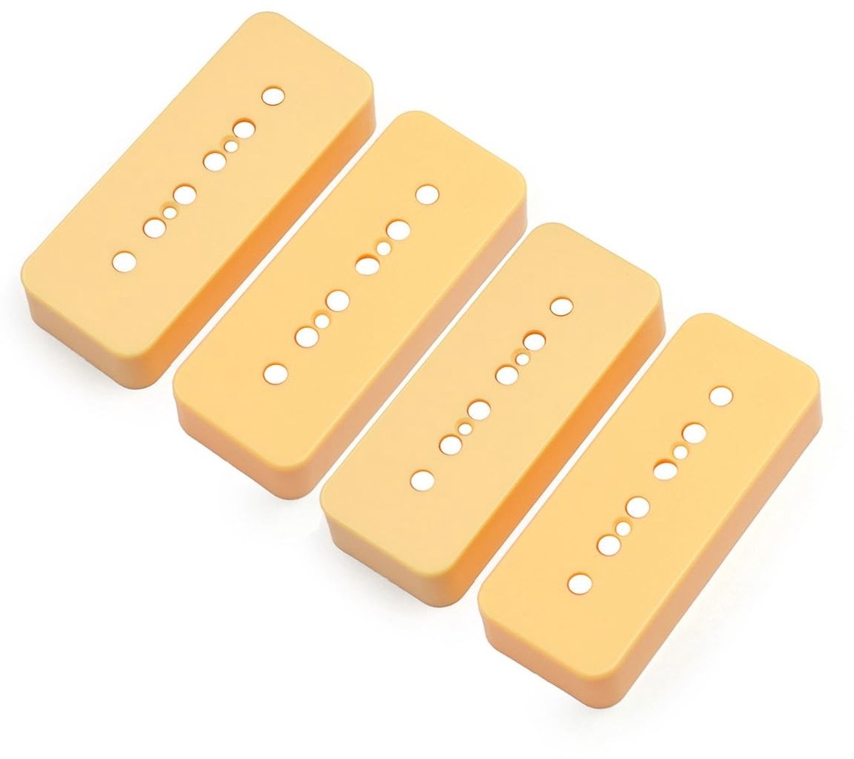 Dailygoods - Crèmekleurige Elektrische Gitaar Pickup Cover P90-Stijl