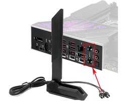 Dailygoods - WiFi 6E/7 Antenne Kaart voor PC Compatibel met Diverse ASUS Modellen