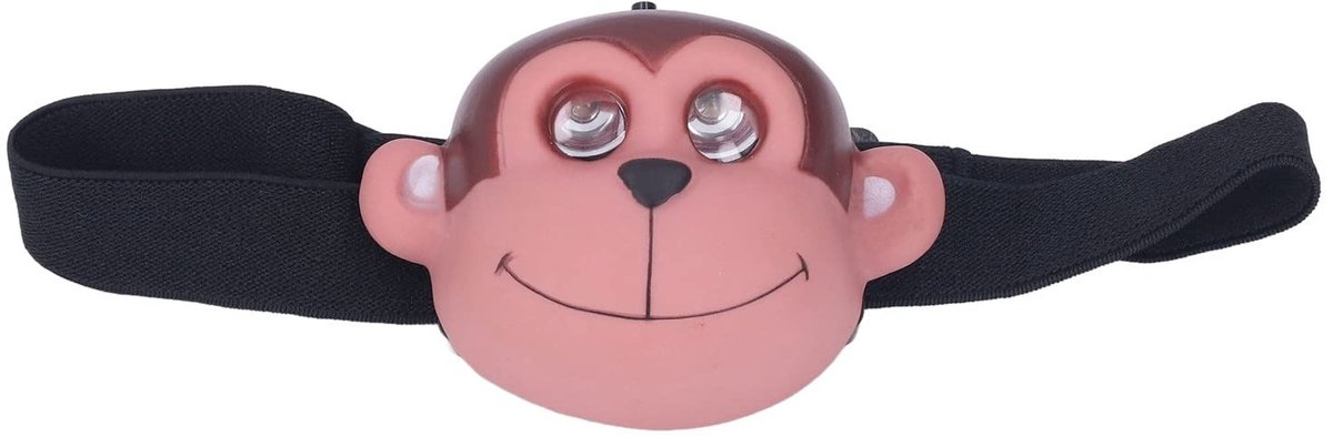 Dailygoods - LED Kinderkoplamp met Aap-Uiterlijk en 2 Verlichtingsmodi