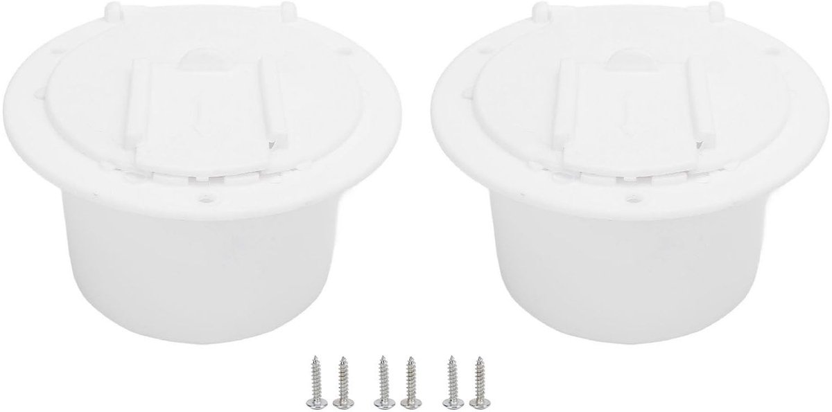 Dailygoody - Kabeldeksel - Elektrisch - 2 Pack - Wit - 30 Amp - Stroomkabel - Bescherming - Geschikt voor RV