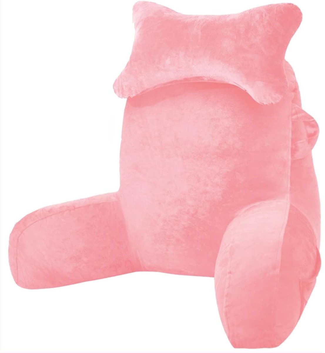 MRKK® Leeskussen Voor in Bed - Bookseat - Rugkussen - Roze