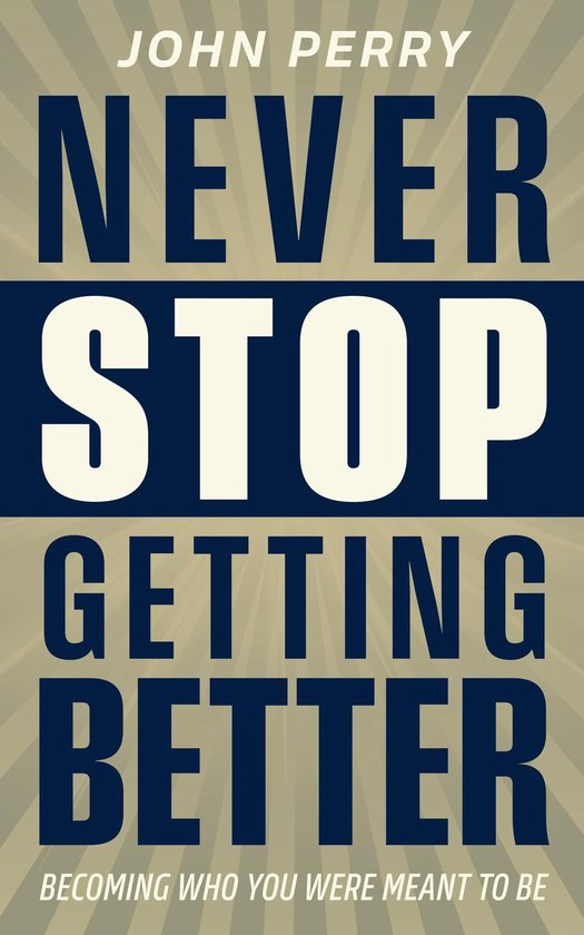 Never Stop Getting Better - cover