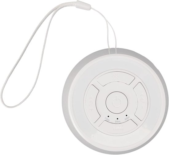 Witte Ruis Machine - Slaap Geluiden - Ontspannen Slapen - Ingebouwde Timer - 10 x 9 x 8 cm - Wit — afbeelding 4
