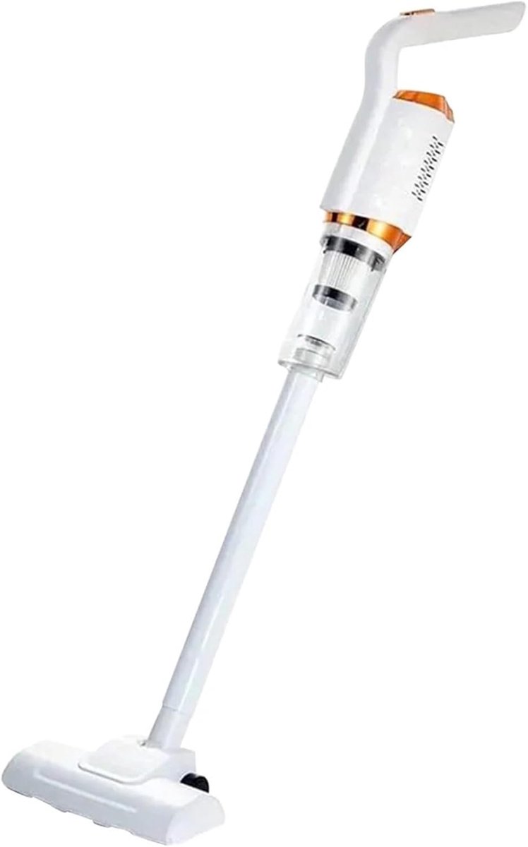 Draadloze Autostofzuiger - Kruimelzuiger Handheld - Snelle Schoonmaak - 2-in-1 Functionaliteit - 500ml Stofbak - Wit