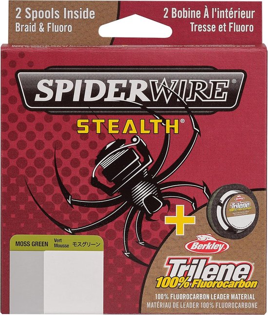 Gevlochten Vislijn - Stealth Braid - Hengelsport Toepassingen - Onzichtbare Presentatie Combinatie - 8lb 137m - Mos Groen — afbeelding 2