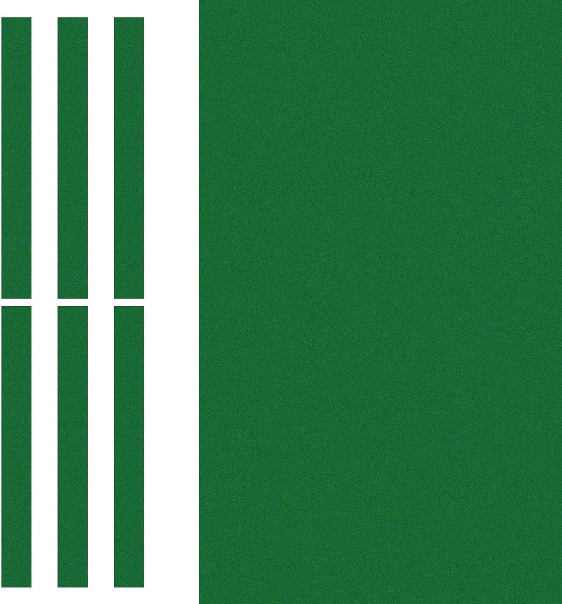 Professionele biljartkleed van 2.7 meter met 6 viltstroken voor snooker en pooltafels, groen