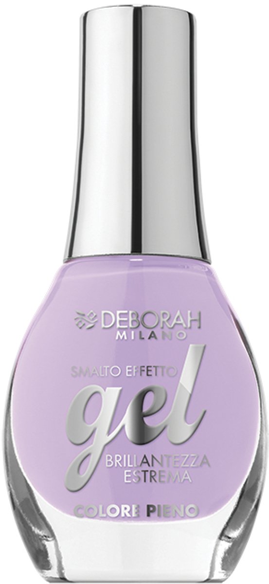Deborah Milano Gel Effect, 8,5 ml, Lila, Lilac Cream, Kleurend, Glans, Fles