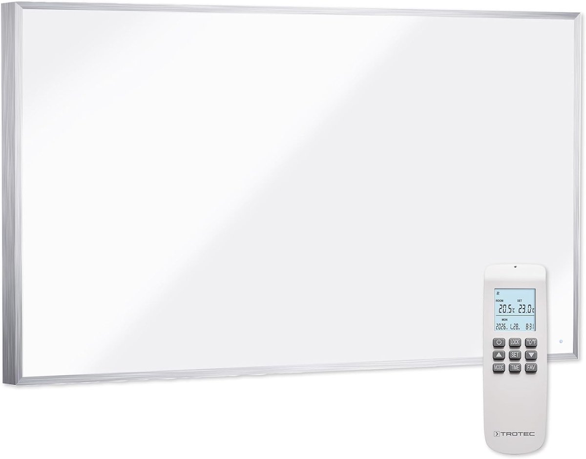 Infrarood Wandverwarming - Elektrische Radiator - Ruimte Verwarmen - Incl. Thermostaat - 9