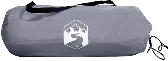 vidaXL - Backpacking - Tent - Grijs - en - Oranje - 2-persoons van Vidaxl — afbeelding 4