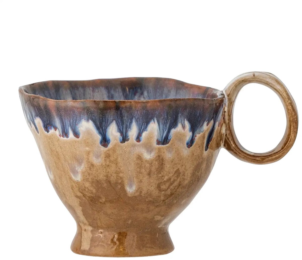 Mok aardewerk blauw Imogen