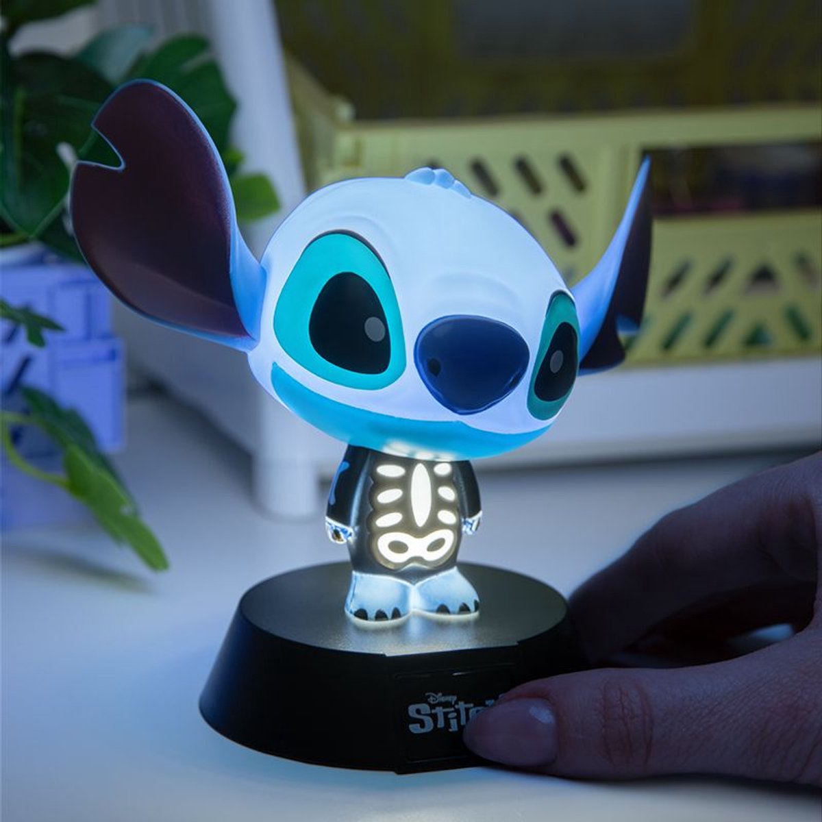 Paladone Disney - Stitch Skeleton - Icon Lamp 10cm - Lampje - Nachtlampje — afbeelding 3