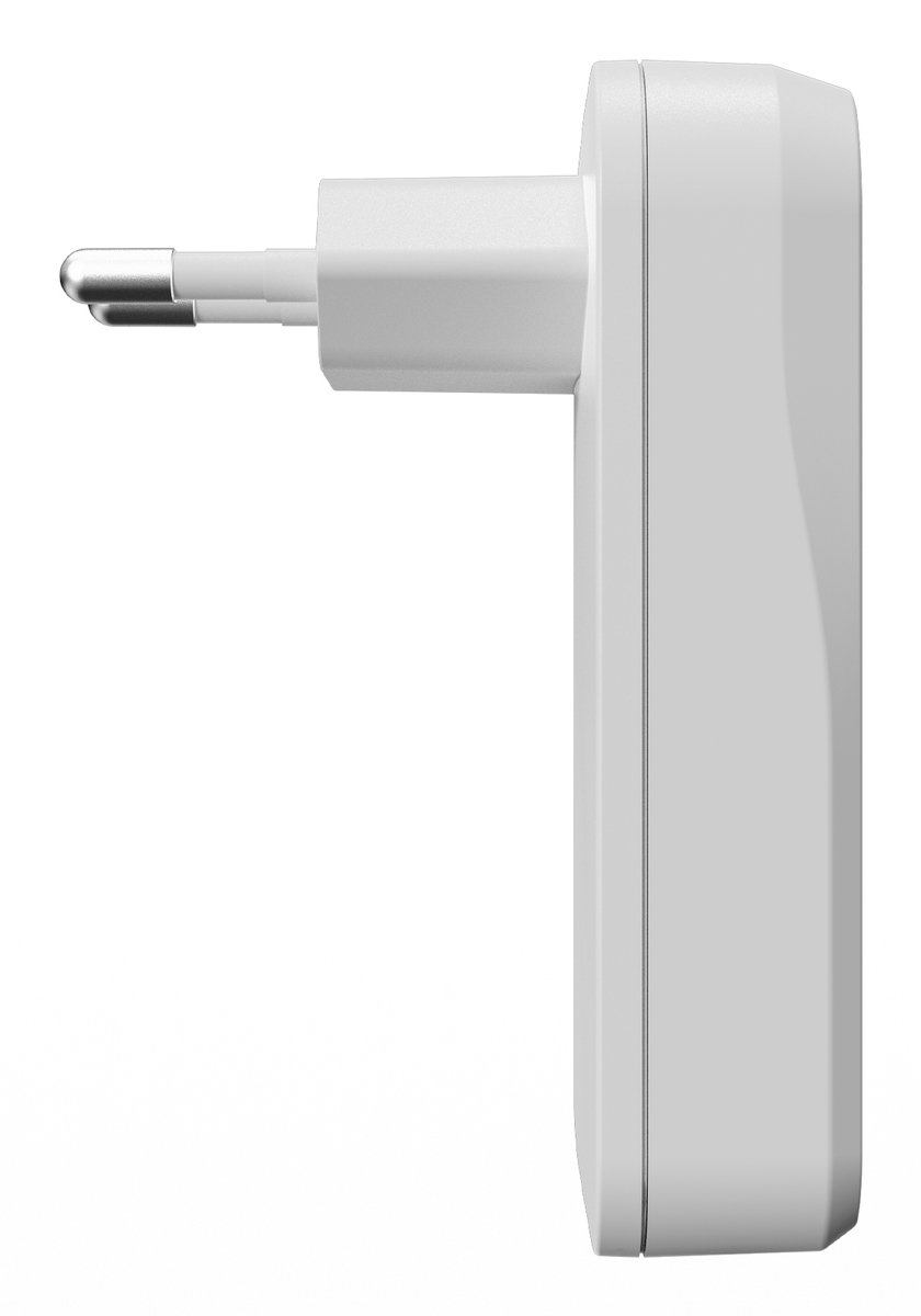 Cygnett Chargeplus Dual USB-C Slim Wall Charger 65W - Wit