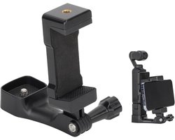 Geschikt voor DJI OSMO Pocket 4/3 telefoonhouder, statiefadapter, telefoonclip en verlengstuk.