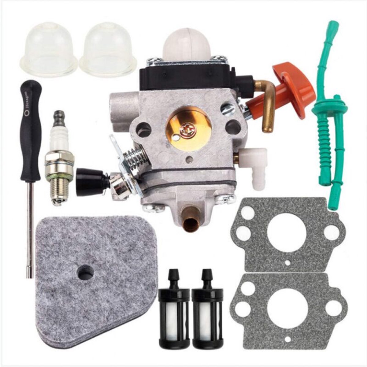 De carburateur is geschikt geschikt voor de modellen FS87, FS90, FC95, FS100, FS110, HL100, HL90 en C1Q-S173.