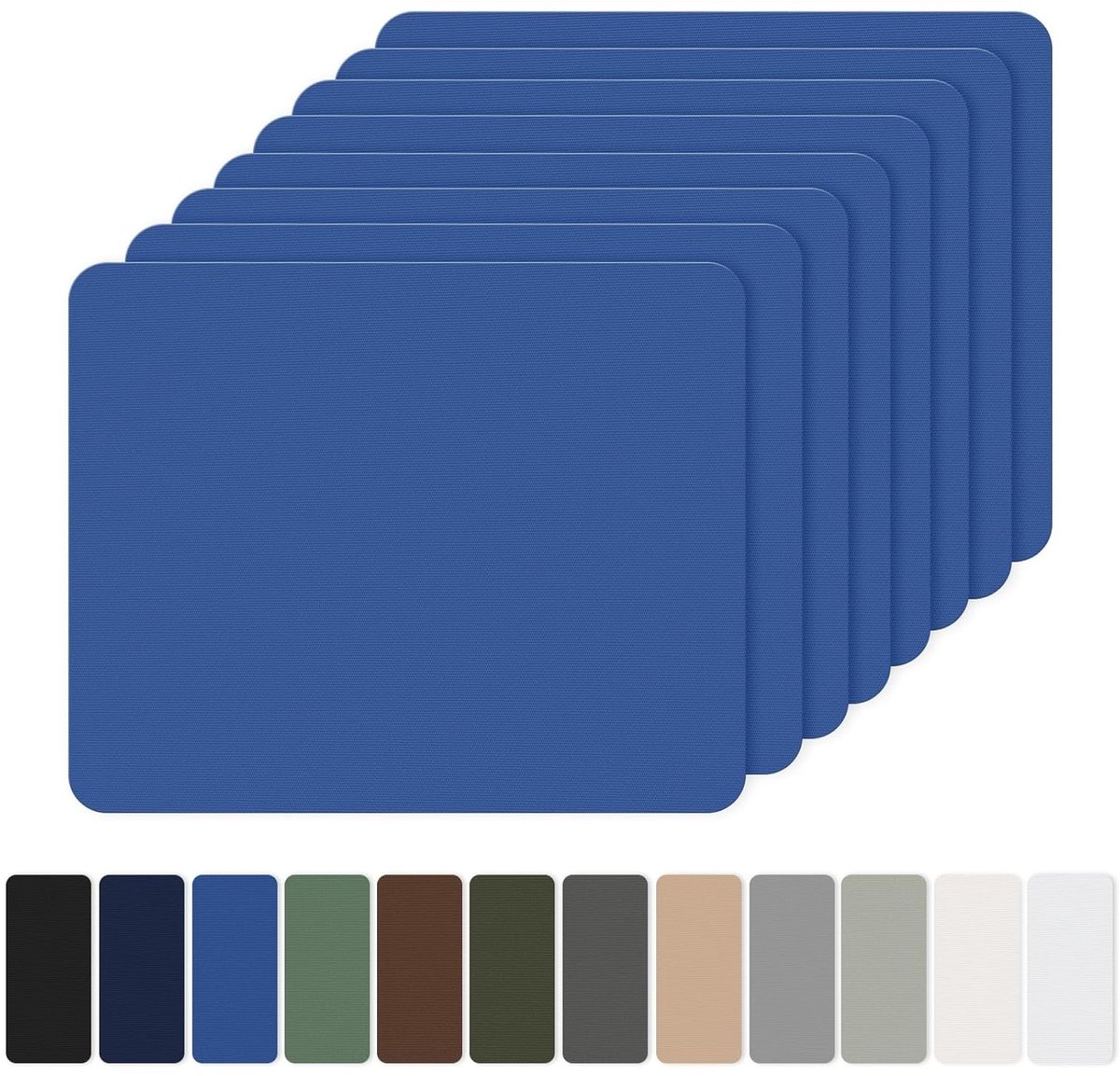 Waterdichte Zelfklevende Nylon Patches 20x15cm - 8 Stuks voor Tent, Slaapzak en Kleding Reparatie