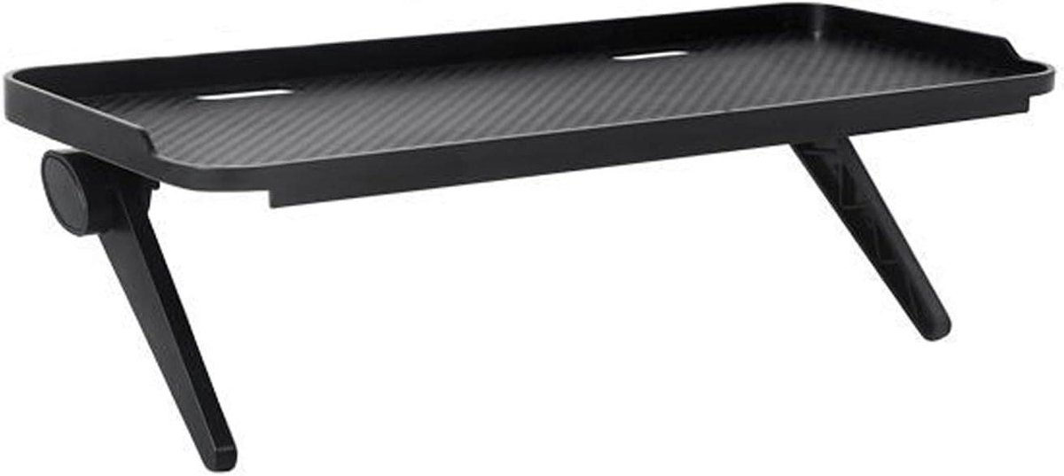 TV Opbergrek - Monitor Plank - Zenders Streamen - Ponsvrij Ontwerp - 30 x 12.5 cm - Zwart