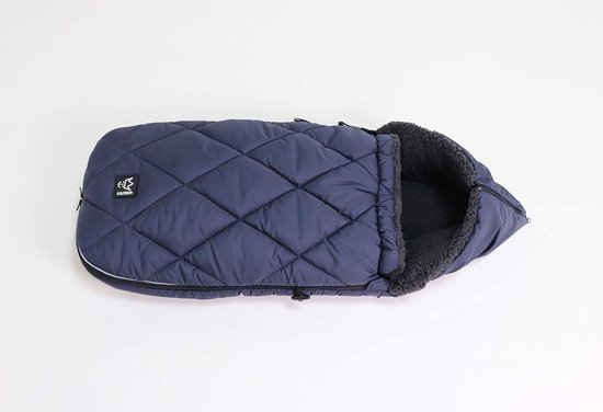Voetenzak Kinderwagen - Universele Voetenzak - Warm en Comfortabel - Afneembaar Bovendeel - 100x43 cm - Blauw — afbeelding 4