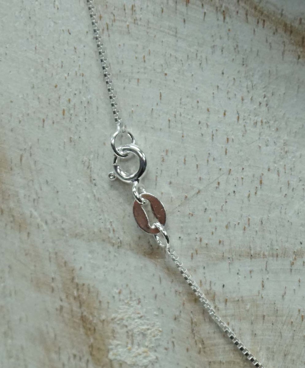 Sterling zilveren ketting zonder hanger platte schakel lengte 56 cm, dikte 0,7 mm - 925 zilver ketting lengte 56 cm - ketting zonder hanger voor dames en heren - zilveren ketting voor hangers