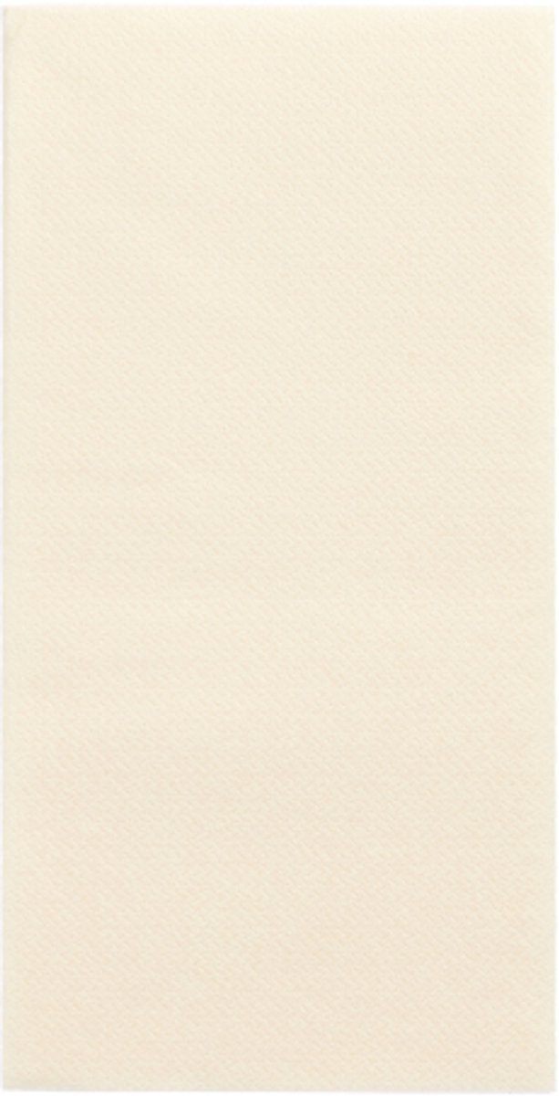 5x 50 Servetten ROYAL Collection 1/8 vouw 40 cm x 40 cm champagne