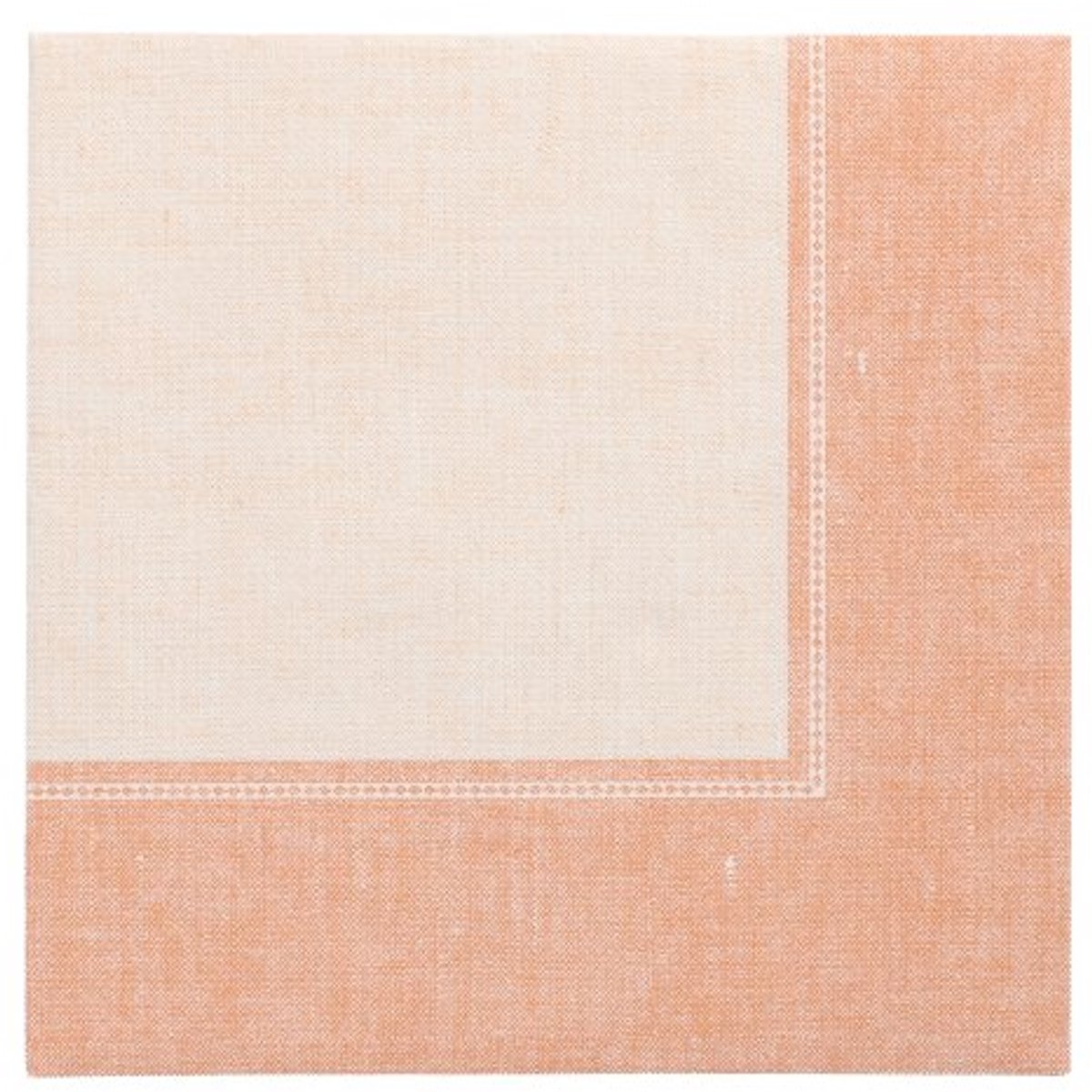 8x 20 Servetten ROYAL Collection 1/4 vouw 40 cm x 40 cm terracotta Linum