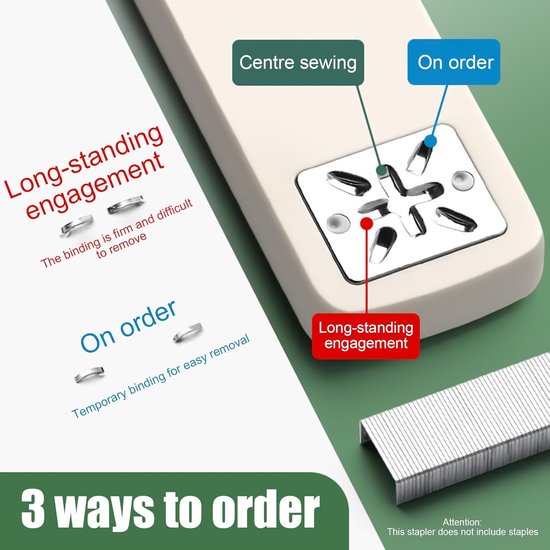 Schattige kattenpootvormige nietmachine 12-formaat mini decompressie nietmachine Hand-held papierbinder Kantoorartikelen kopen vanaf een prijs van 11
