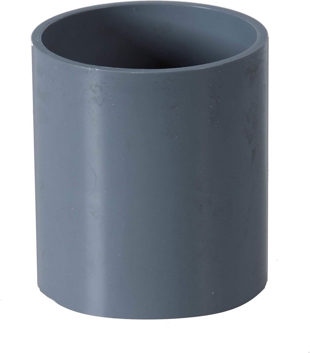 PVC Buiskoppelingen Ø 40 mm Diverse Stukken Grijs