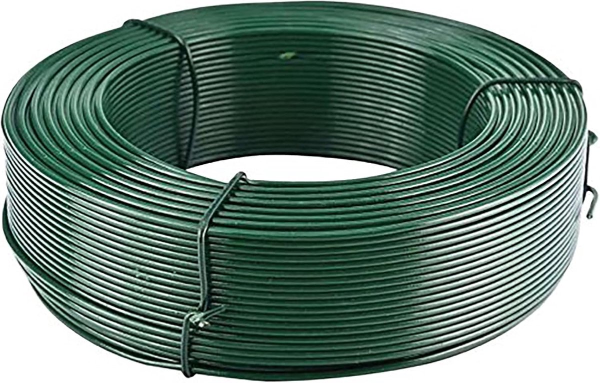 Provence Outillage 06823plastic draad diameter 3,3 mm 100 m groen
