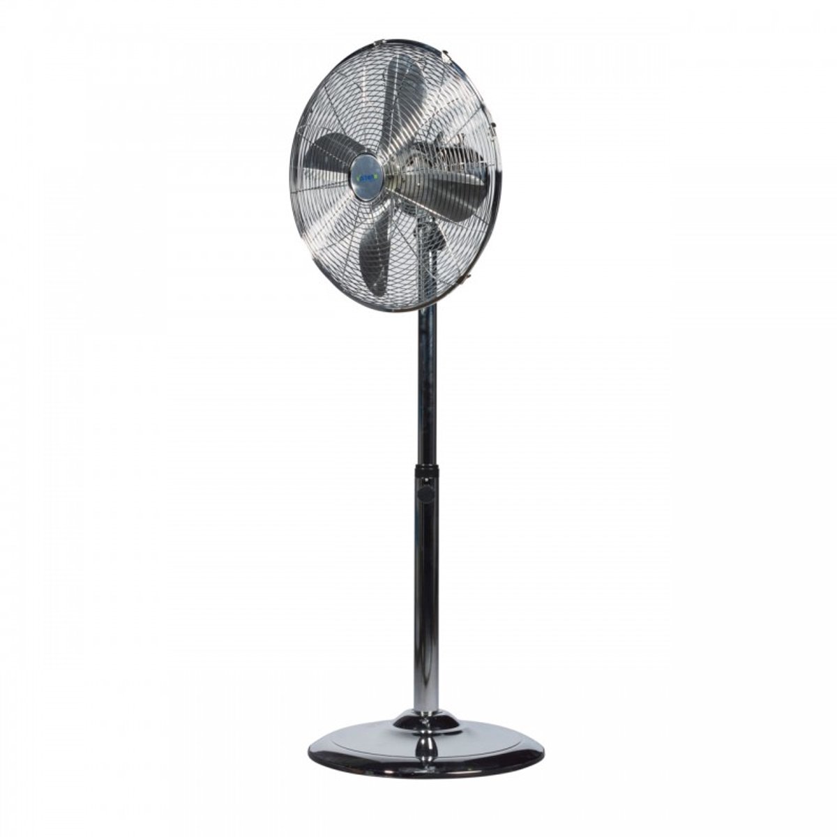 Volteno VO0245 - Vloerventilator - 40 cm - Chromen Behuizing - 3 Snelheden