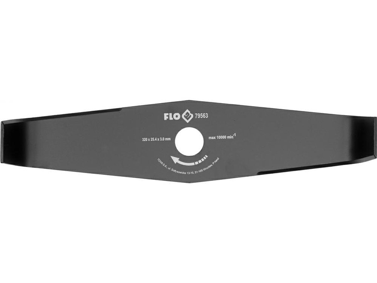 FLO - Professioneel Mulchmes - 320mm - Drie Tanden - Spindelfrezen