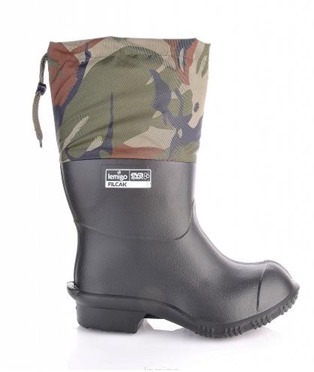 Lemigo 802 - EVA Regenlaarzen - Maat 48 - Wasser- en Warmtebestendig - Camouflage Kraag