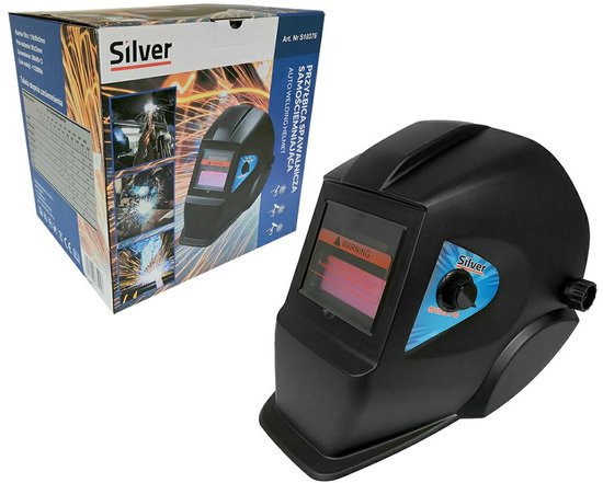 Silver - Zelfdimmend Lasvizier - Professioneel - Fotovoltaïsch - MMA, MIG MAG, TIG van Merkloos — afbeelding 4