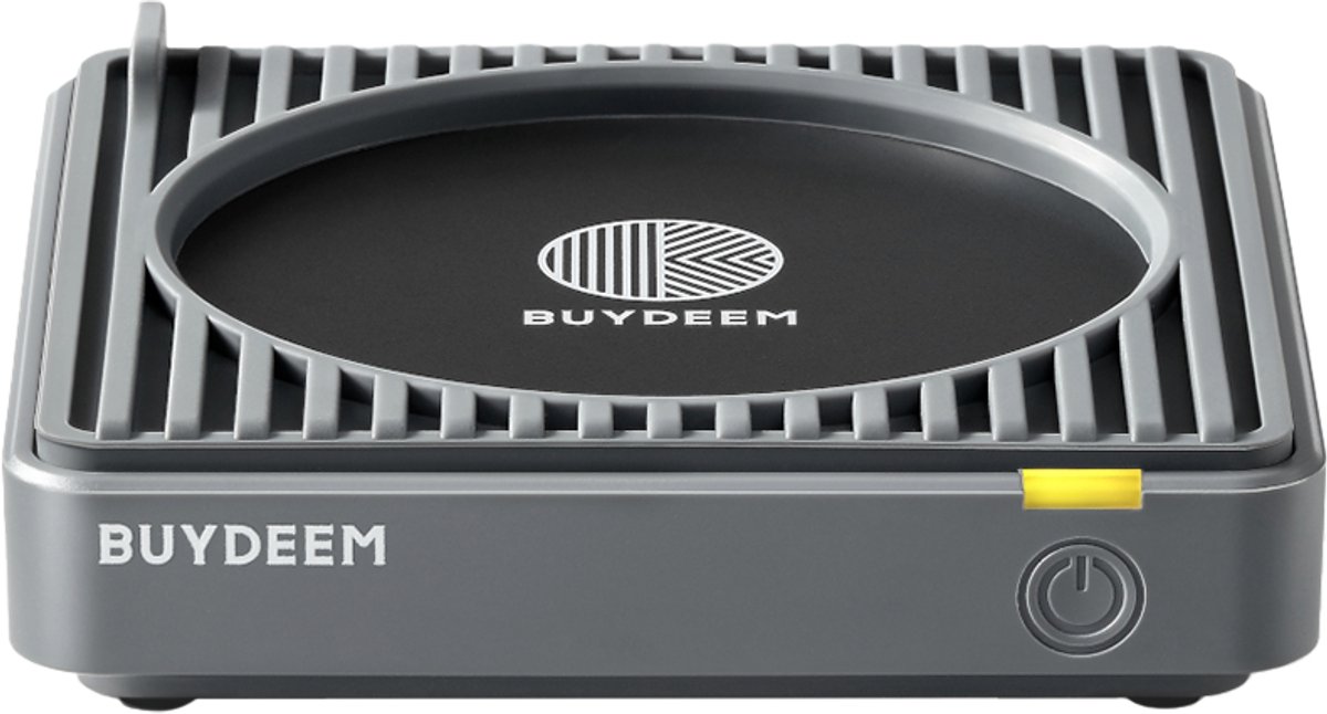 BUYDEEM OA2001 Serie - Warmhoudplaat - Inkgrijs - LED Indicatielicht - Temperatuur instellingen