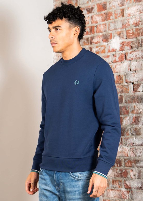 Fred Perry - Sweater - Donkerblauw - L | bol