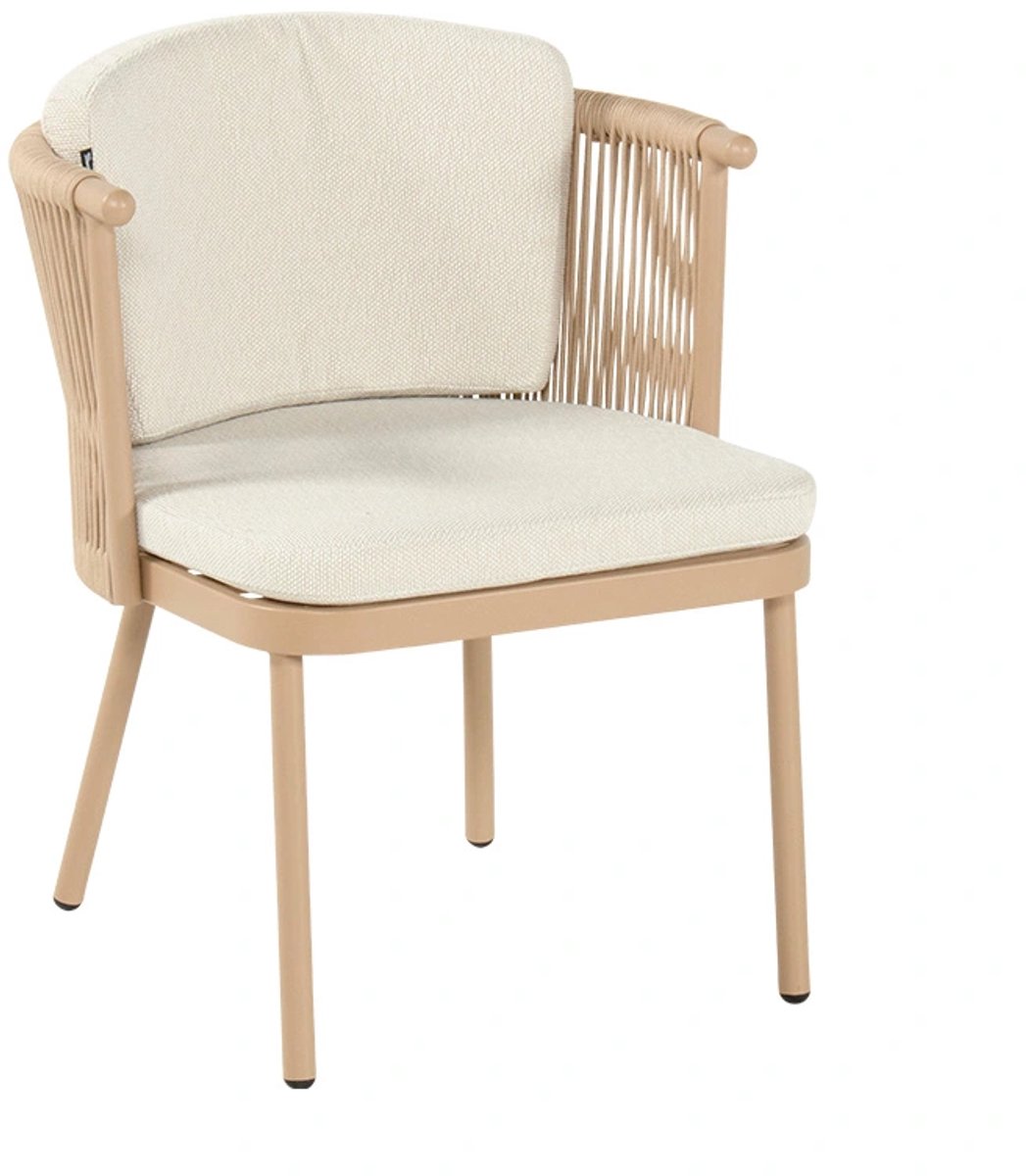 Hartman Toledo chaise de jardin dining - Cappuccino